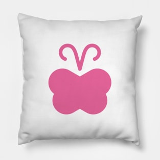 Butterfly Cute Bold and Beautiful Digital Illustration Pillow