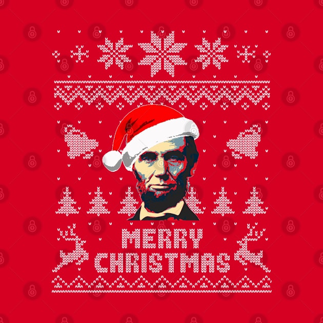 Abraham Lincoln Merry Christmas by Nerd_art