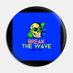 wave lover Pin