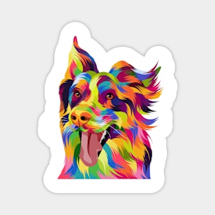 Dog Pop Art Magnet