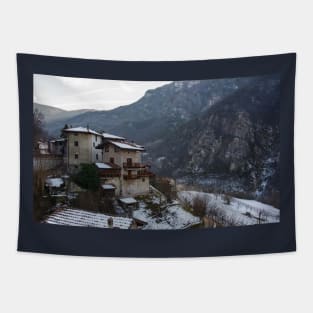 Dietrobeseno in Trentino, Italy Tapestry