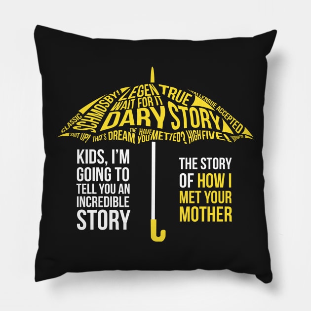 How I Met Your Mother Pillow by RafGL