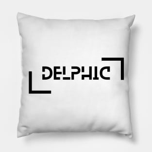 DELPHIC by csv Pillow