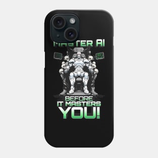 Master AI before it masters you Phone Case