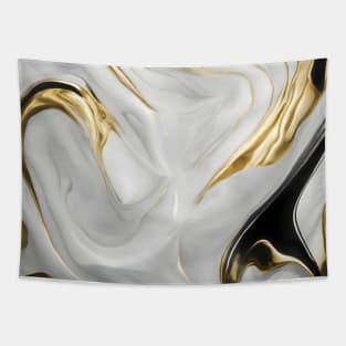 ELEGANT GOLDEN LIQUID MARBLE DESIGN, IPHONE CASE AND MORE Tapestry