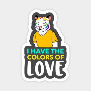 Colors of love Magnet