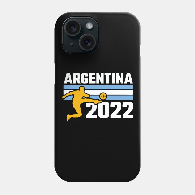 Perfect Argentina World Cup Champions, Funny Argentina Campeón Mundial Qatar 2022 Phone Case by Printofi.com