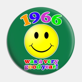 1966 Birth Year Pin