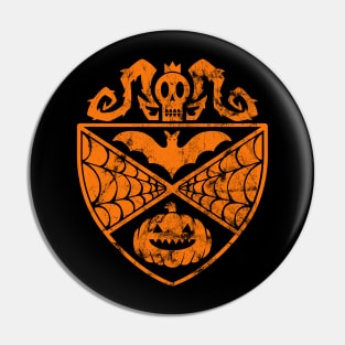 Halloween Crest Pin