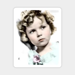 Shirley Temple Old Hollywood Magnet
