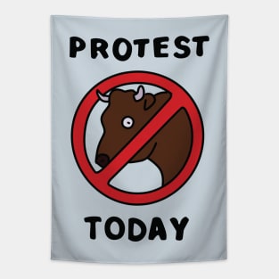 Protest Today Tapestry