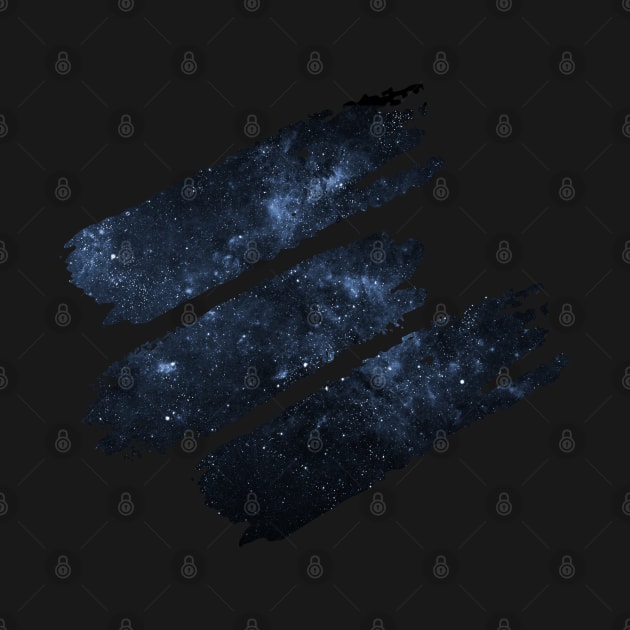 Milkyway Galaxy Scratchy Design by TheGrimoireShop