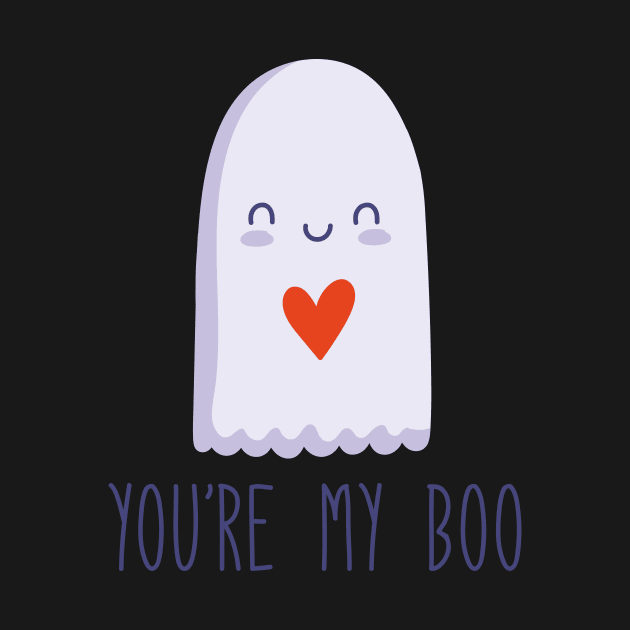 You're my boo Valentines Day Love by mittievance