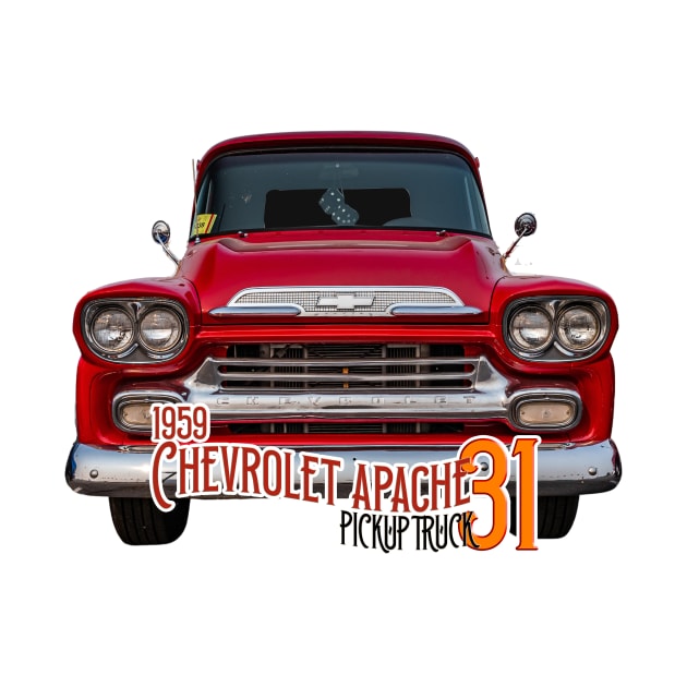 1959 Chevrolet Apache 31 Pickup Truck by Gestalt Imagery