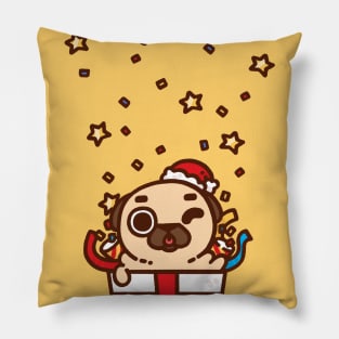 Secret Santa Puglie Pillow