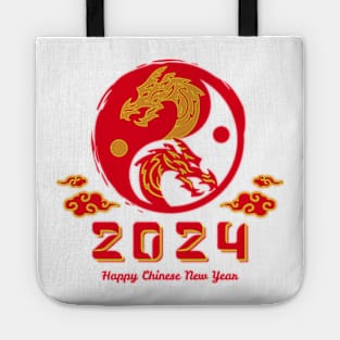 2024 Year of the Dragon, Hello 2024, New Years Eve Shirts, Chinese New Year 2024, Christmas Gifts 2023 Tote