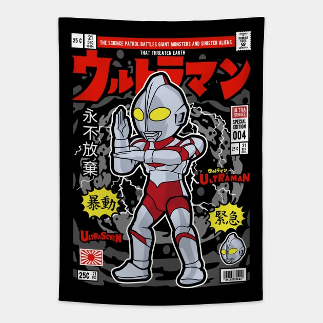 Ultraman Tapestry by OniSide