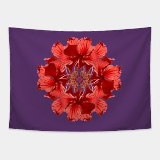 Mandala Flower Tapestry