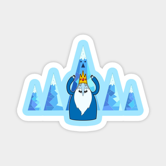 Ice King Adventure Time Magnet Teepublic Find & download free graphic resources for king logo. teepublic