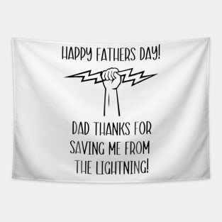 Happy Fathers Day Tapestry