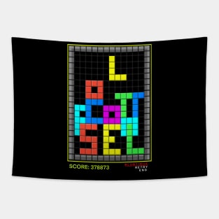 Tetris self control Tapestry