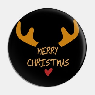 A Christmas Wish From A Reindeer Pin