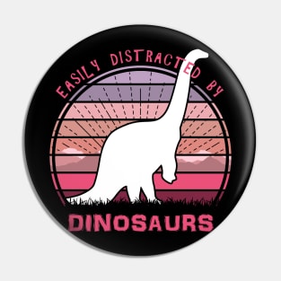 Easily Distracted By Brachiosaurus Dinosaurs Pin