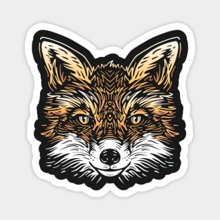 Smiling Fox Magnet