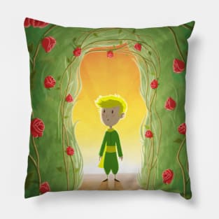 The little prince and the roses. Pillow