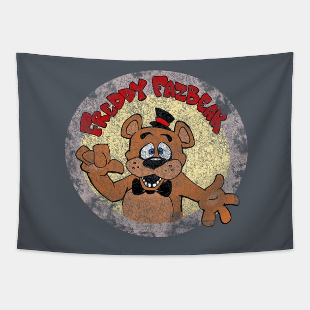 vintage freddy fazbear Tapestry by oria