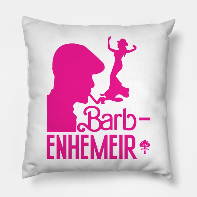 Barbenheimer Smoke Edition Pillow by thedoomseed