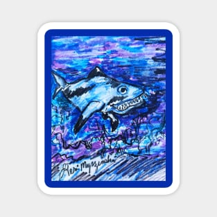 Shark Week Under The Sea Magnet