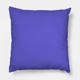 Dark Periwinkle Purple Pillow