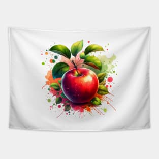 Apples Vintage Retro Since Fruit Tapestry