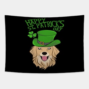 Happy Saint Patrick's Day Labrador Retriever Tapestry