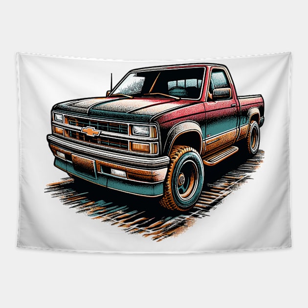 Chevrolet S10 Tapestry by Vehicles-Art