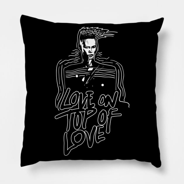 GRACE JONES 80S RETRO STYLE Pillow by DISCO DISCO MX