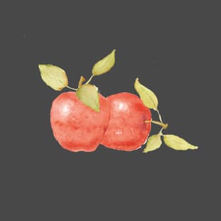 Red Apples - Pocket Size Image T-Shirt