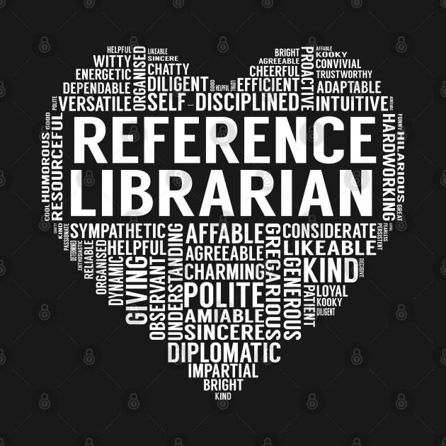 Reference Librarian Heart by LotusTee