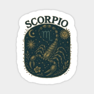 Scorpio Star Sign of the Zodiac Magnet