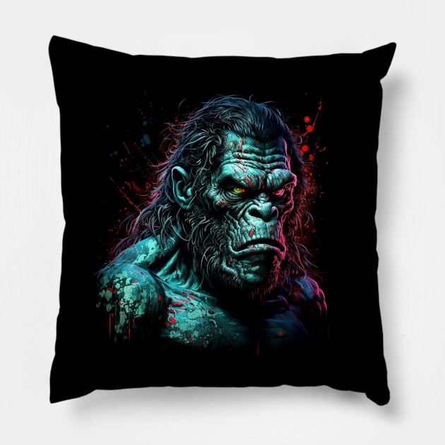 The Cursed of Zombie Ape - The Chief Pillow by HijriFriza