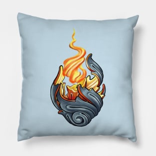 Filigree flame Pillow