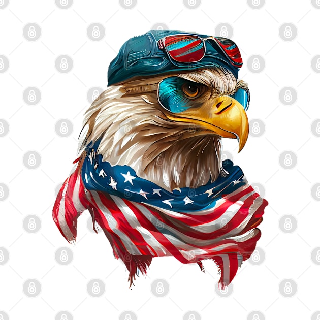 Cool American Eagle #4 by Chromatic Fusion Studio