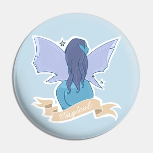 Magical Fat Faerie Pin