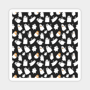 Spooky Ghost Cats Magnet