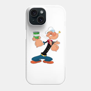 Popeye getting his spinach Phone Case