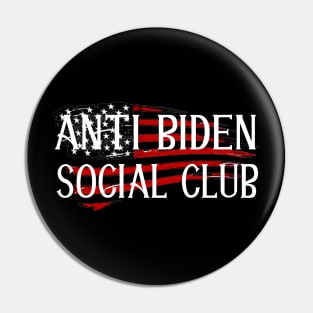 Anti Biden Social Club Pin