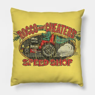 Rocco & Cheater's Speed Shop 1944 Pillow