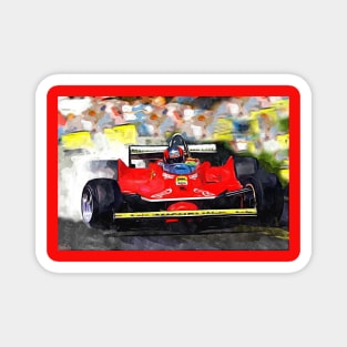 Remember Gilles Villeneuve Magnet