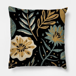 Minimalist Floral design Pillow